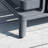 Hudson Aluminum Coffee Table