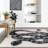Modern SpinClean Slithering Serpent Machine Washable Area Rug-181681440