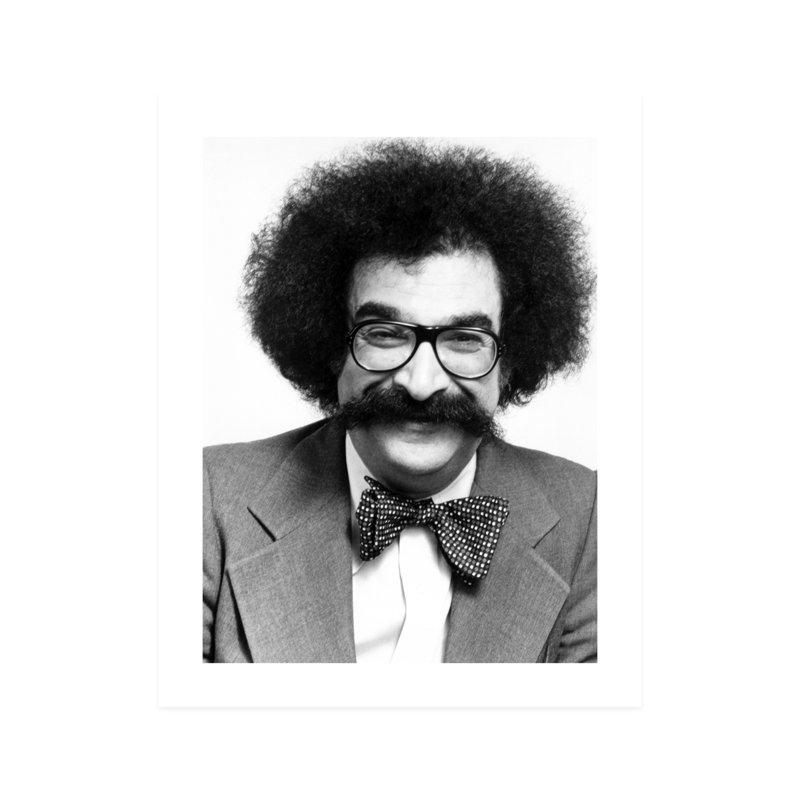 " Close-up Of Gene Shalit ", 10" H x 8" W