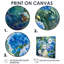 Hydrangea Garden Delight Harmony II - art mural floral-1305445718-1305445712-1305445723