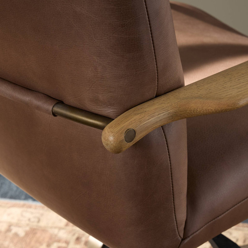 Smith Desk Chair-Palermo Cigar