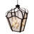 8 - Light Dimmable Lantern Geometric Chandelier