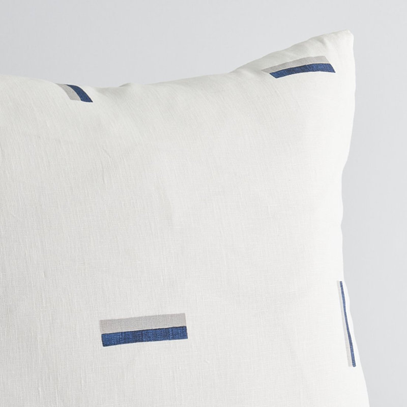Schumacher x Caroline Z Hurley Icehouse Pillow