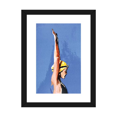 " In Coming The Swimmer " by EdsWatercolours