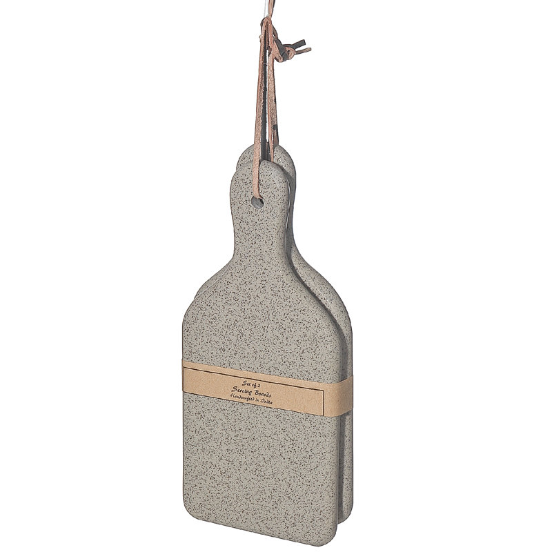 2PC Terrazzo Marble Cheese Board Stone 11X15