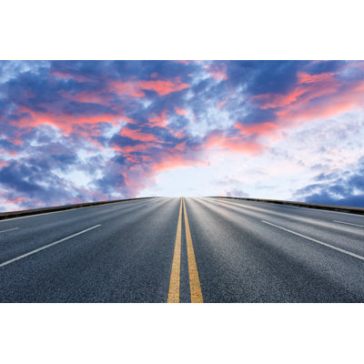 " Highway At Sunset " by Zhaojiankang
