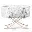 Carrara Marble Bassinet