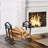 17'' W Metal Log Rack