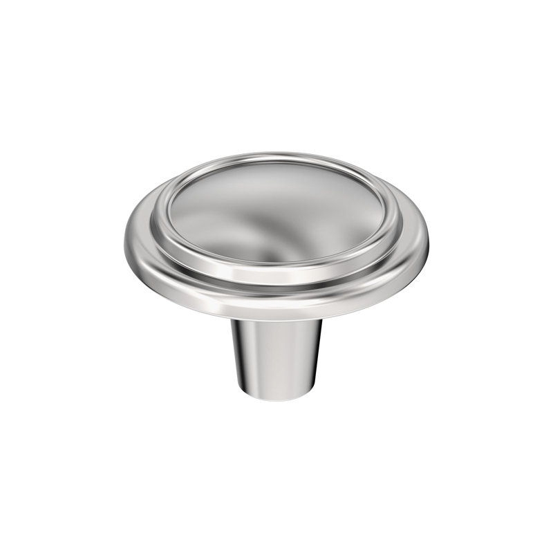 Poignée d'armoire Hatfield de 1-1 / 4 po (32 mm) de diamètre - paquet de 10, Chrome poli