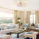 Greenburg 13'' Caged Flush Mount Ceiling Fan with LED Lights and Remote, 6 Speed Quiet Reversible DC Motor