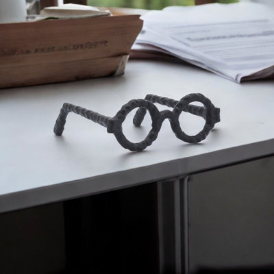 Secor Metal Eyeglasses Sculpture
