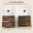 2 Drawer File Cabinet With Lock, Lateral Filing Cabinet With Keys And Adjustable Hanging Bar For Letter, A4 And Legal Size, File Cabinet For Home Office