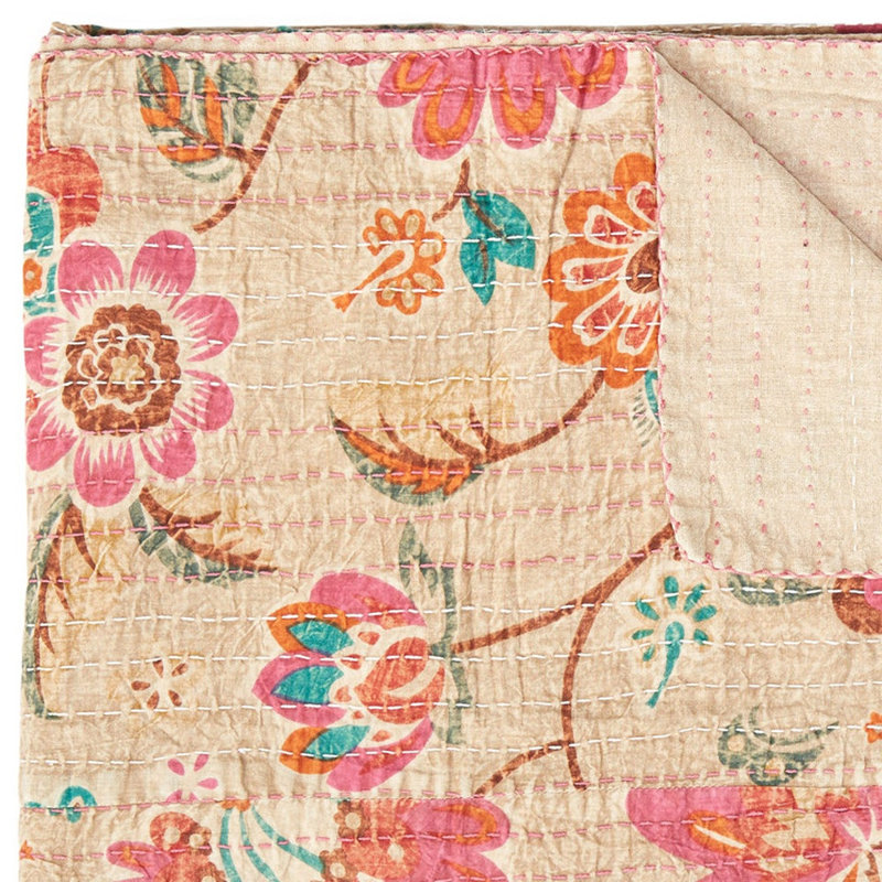 Quilted Throw Blanket