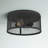 Alyria Steel Flush Mount-26707766
