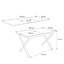 Courtnay Extendable table 140 cm, "X" legs-1857684744
