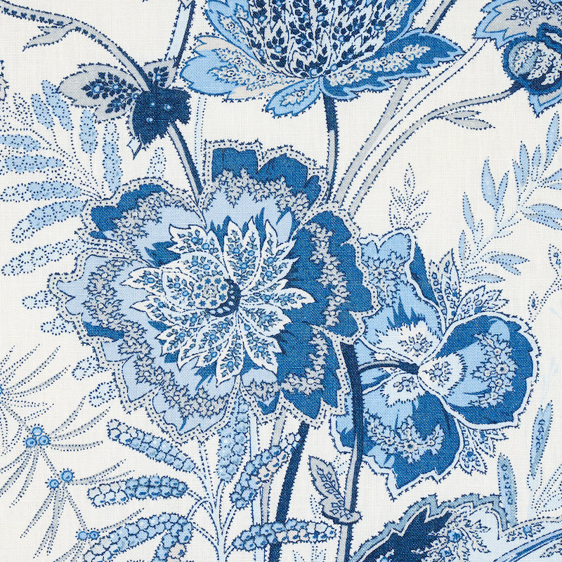 Sandoway Vine Fabric, Delft