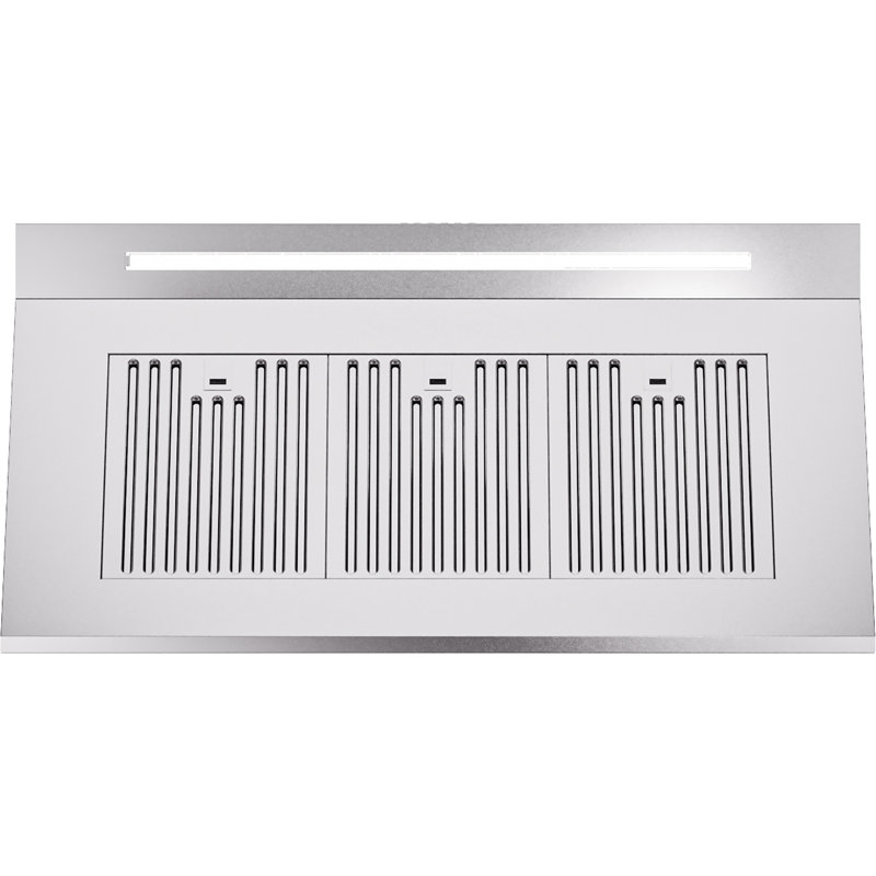Hotte de cuisine murale 40 pouces en acier inoxydable ILVE UAGQ40SS Professional Plus II de 600 pi³ / min