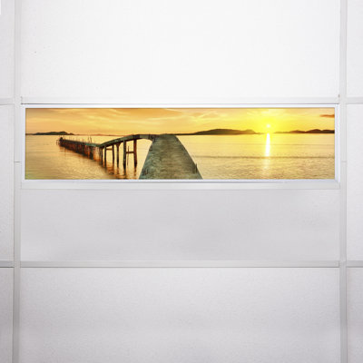 Beach Rectangle Fixture Component Ceiling Light