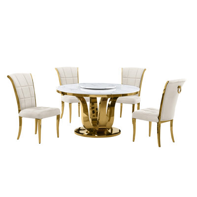 Ridgefield Round 54 Dining Set