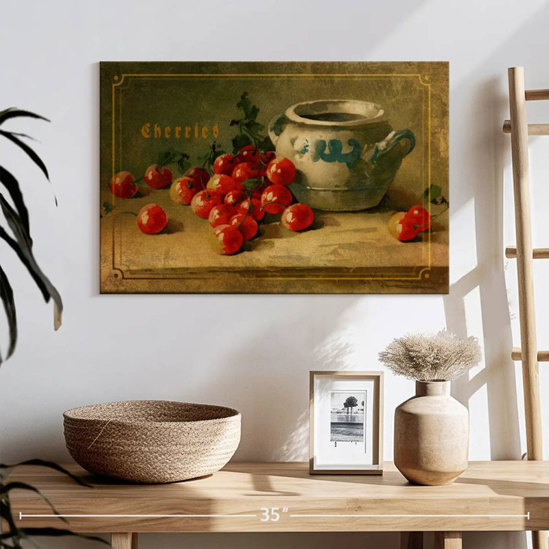 Yarlin Delicious Cherries, 16" H x 24" W
