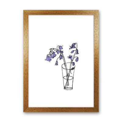 Bluebells Lilac by Carissa Tanton - Print