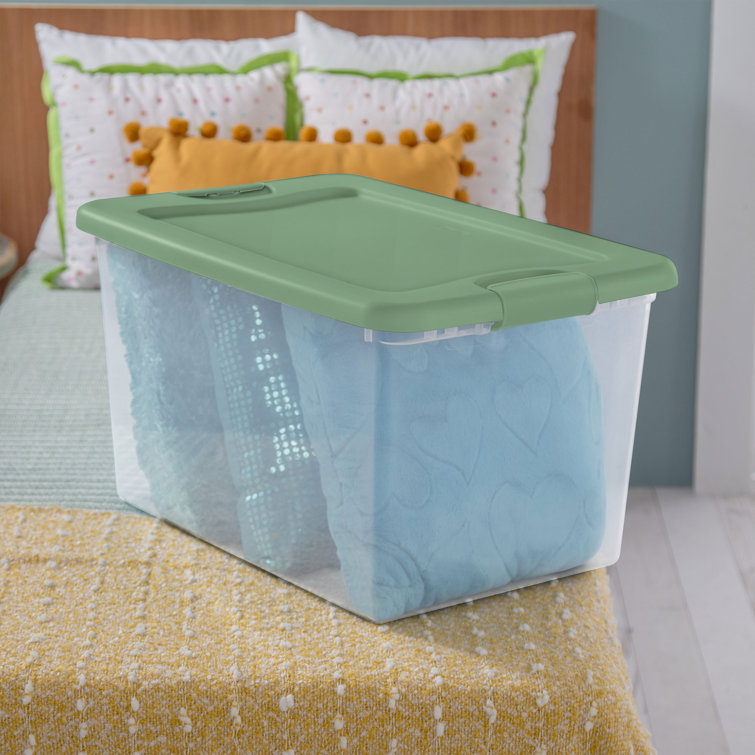 Sterilite 64 qt Plastic Storage Tote Set & Reviews