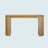 Curved Design Console Table With Unique Vertical Stripe Design-1721440768