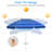 79'' Tilt Beach Umbrella-72273808