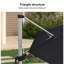 Felipe 365cm Cantilever Parasol-2077036296