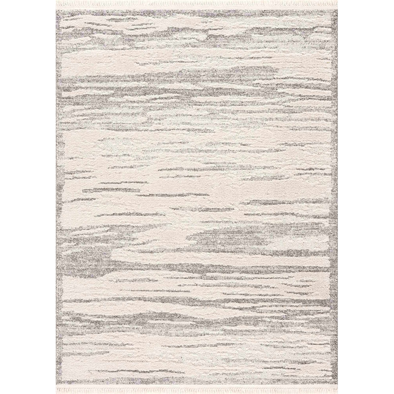 Abstract Indoor Rug, Rectangle 5'3" x 7'