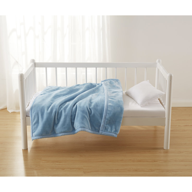 Couverture ultra douce, Bleu pastel, 30 po x 40 po