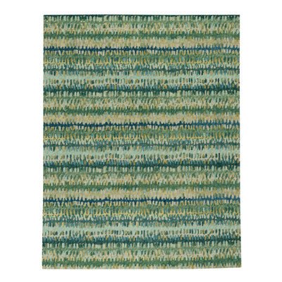Paint Chip Wool Abstract Area Rug