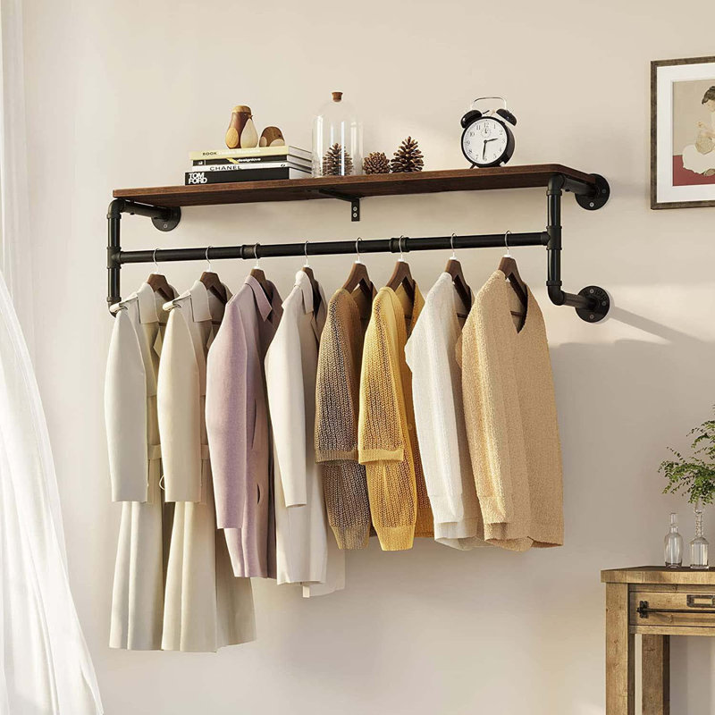 100cm Wall Mounted Clothes Rack