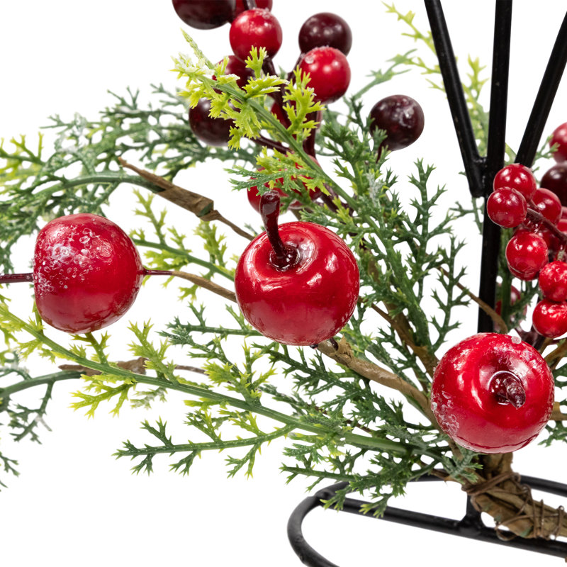 Accessoires de bougie de table en métal 16 po H