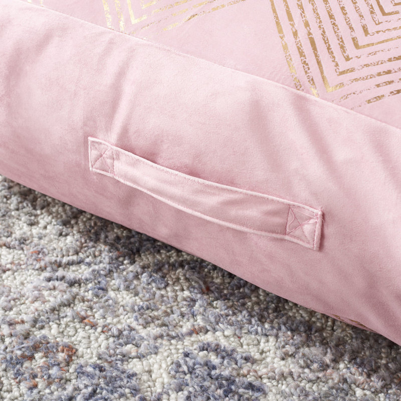 Geometric Reversible Throw Pillow