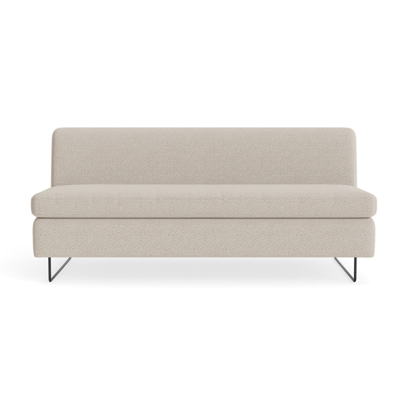 MTO - Clyde 67" Sofa w/ Black Legs, Sanford Linen