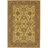 Pooja Wool Floral and Oriental Area Rug