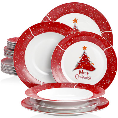18 Piece Dinnerware Set, Service for 6 