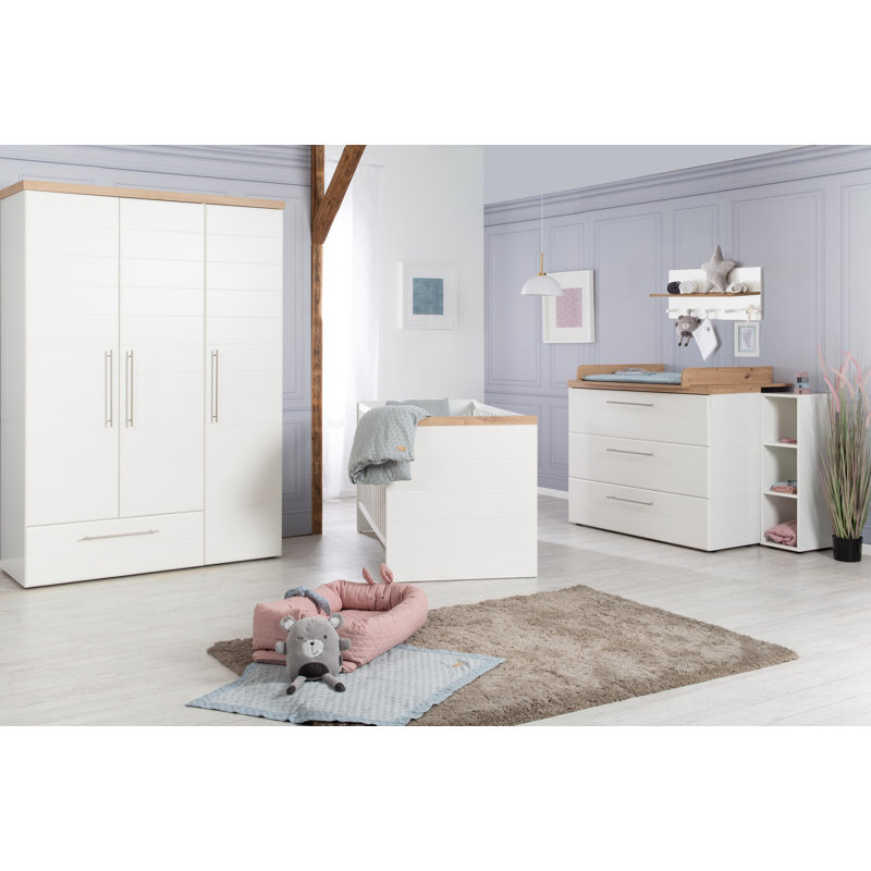 Nele Convertible 3 -Piece Nursery Furniture Set