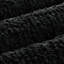 Tapis de bain réversible noir 100% coton 24 x 44 po 3000 g / m² - riche et moelleux, lavable à la machine, doux et douillet-1495673971