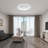 19.7-inch Minimalist Dimmable Ceiling Fan Light with Remote Control
