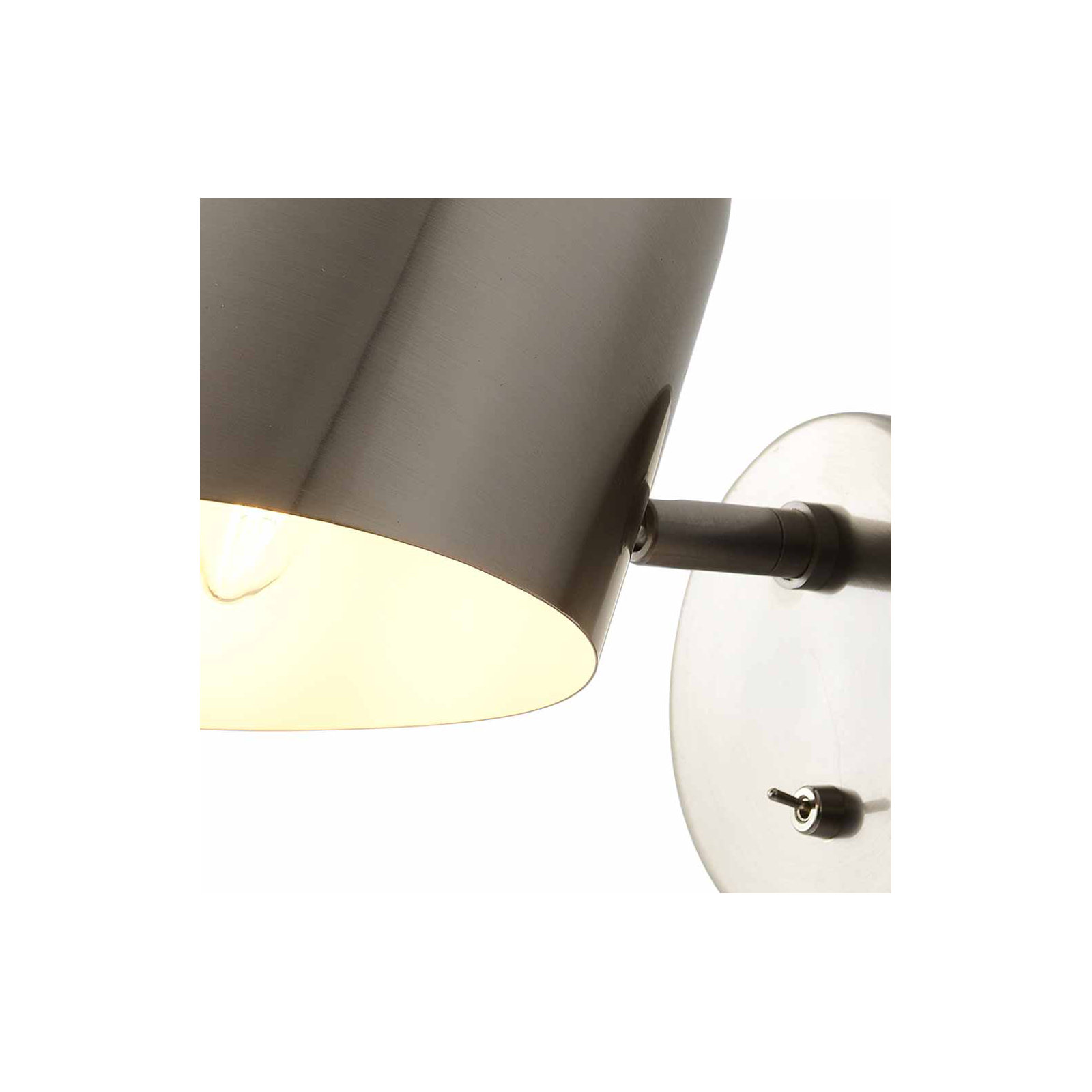 Culver Wall Sconce - plug-in, Satin Nickel