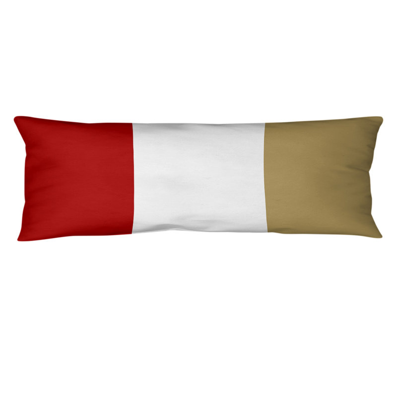 Polyester Medium Pillow, Tennessee Football, San Francisco Red/White/Gold