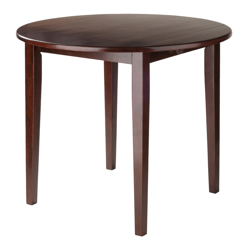 Extendable Beech Round Solid Wood Dining Table
