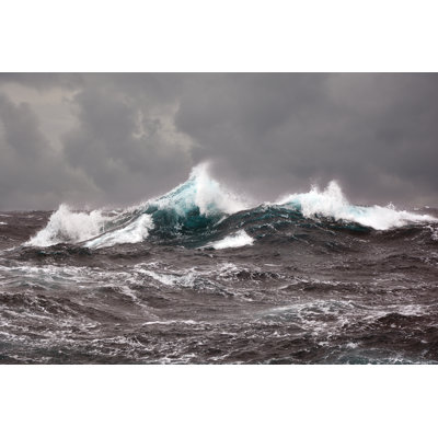 Vague d'océan - photographie sur toile tendue