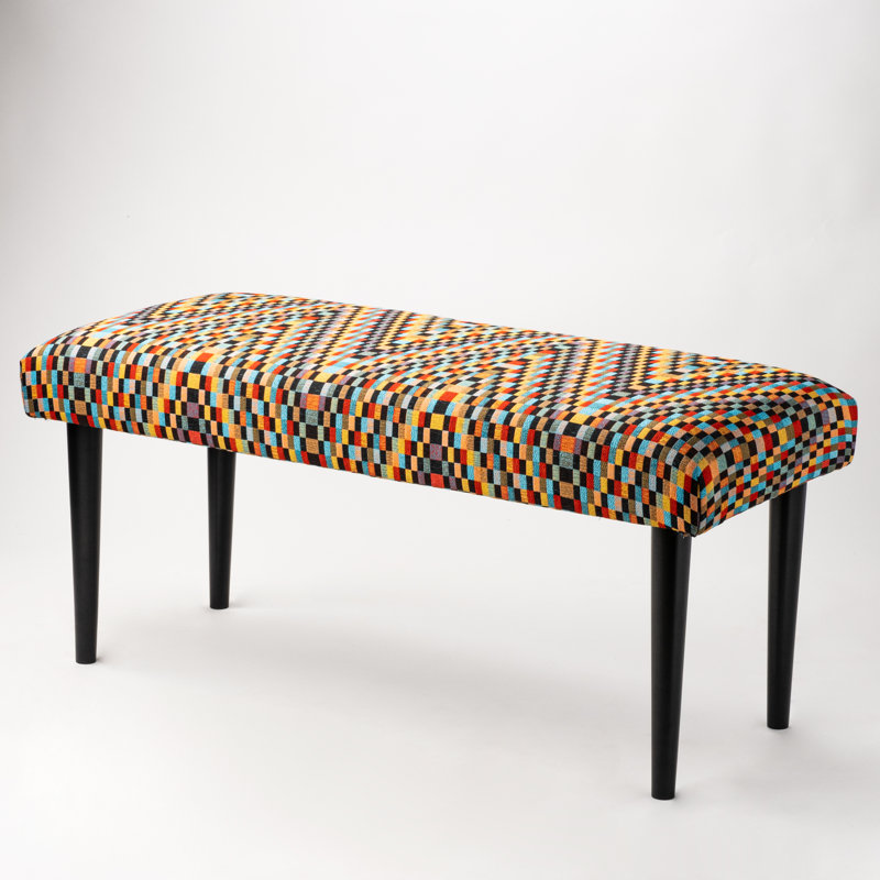 Leif Upholstered Bench, H45 x W100 x D35cm