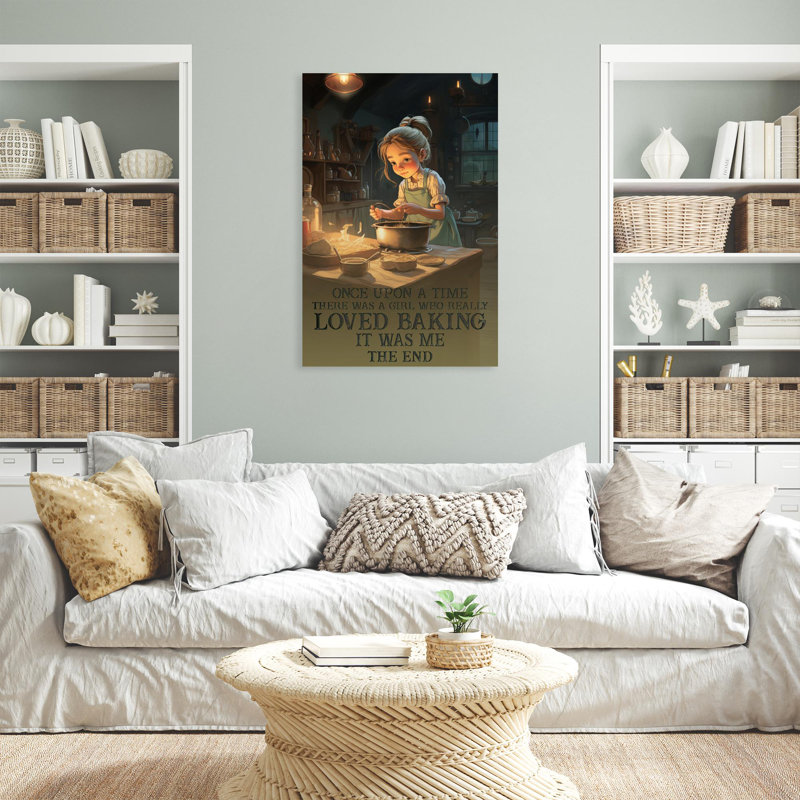 Impression sur toile, "A Girl Who Really Lived", H 14 po x l 11 po x P 1,25 po