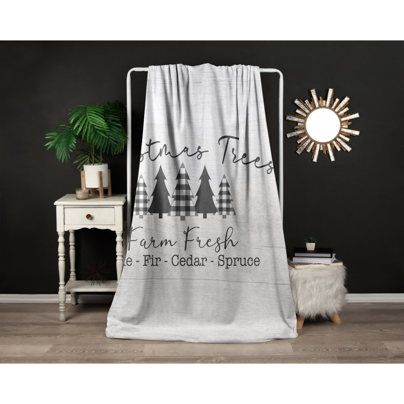 Throw Blanket, 51" W x 60" L