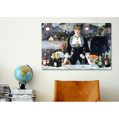 " Bar At The Folies Bergeres " by Edouard Manet