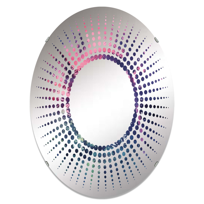 Starburst Wall Mirror, 35.4" x 23.6"